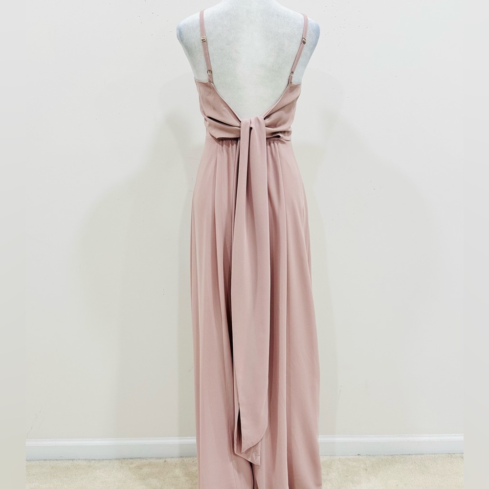 Show Me Your Mumu‎ S Dusty Blush Pink Faith Maxi Dress Formal Wedding Guest - Picture 4 of 11